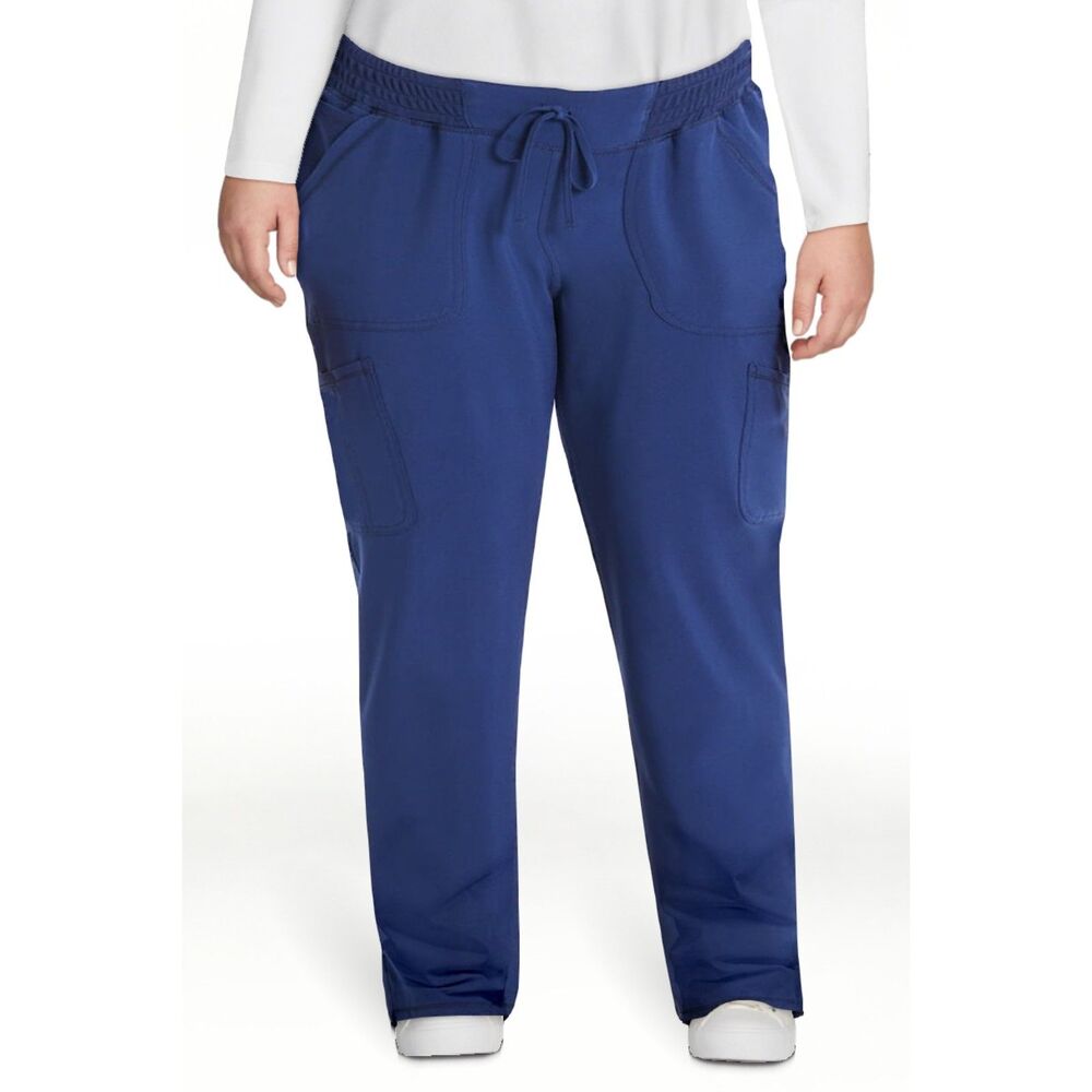 NWT Scrubstar Women's Antimicrobial Premium Performance Straight Leg Pant